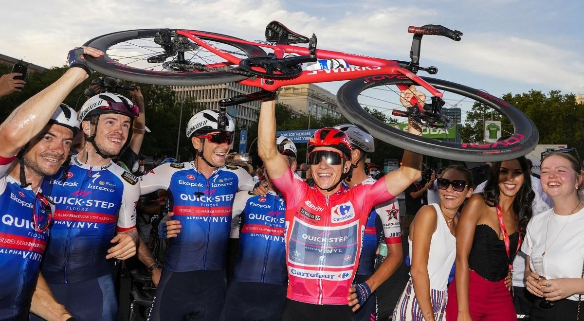 Vuelta a Espana: Remco Evenepoel triumfatorem wyścigu