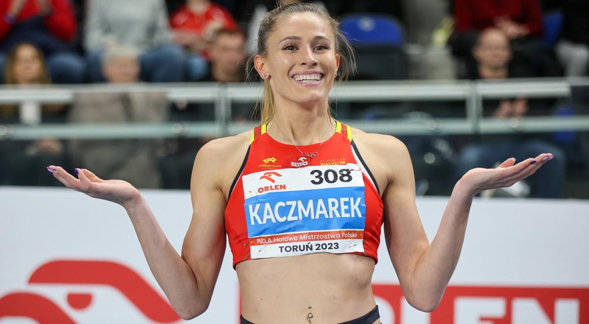 Halowe MP: Natalia Kaczmarek w wielkiej formie. Kolejny rekord Polski!