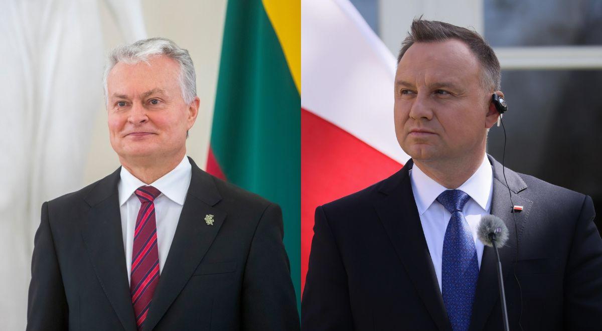 Rozmowa prezydentów Polski i Litwy. Wśród tematów prounijne aspiracje Ukrainy