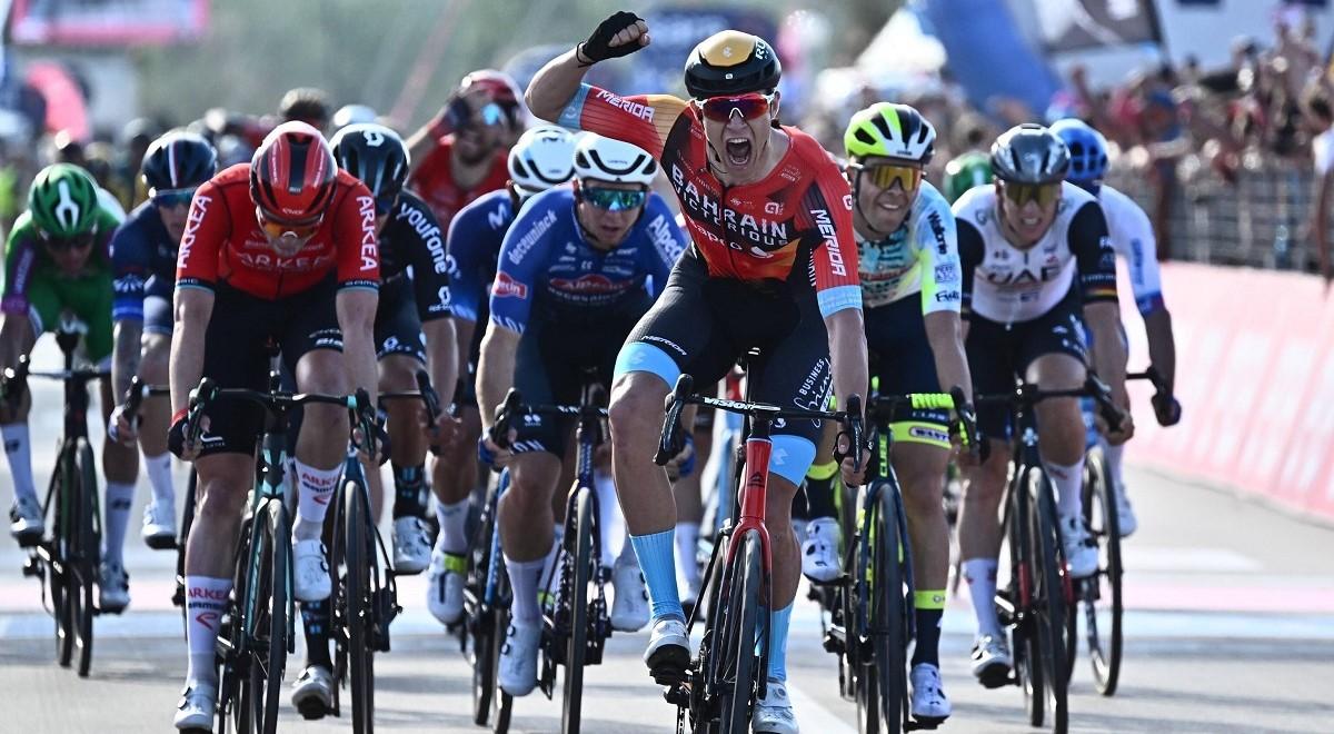 Giro d'Italia: Jonathan Milan wygrywa drugi etap. Evenepoel utrzymuje prowadzenie