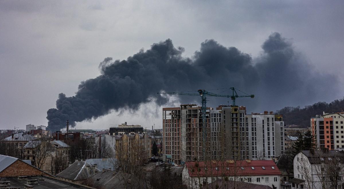 Pierwsze od kilku tygodni ataki rakietowe na stolicę Ukrainy. Jedna osoba jest ranna
