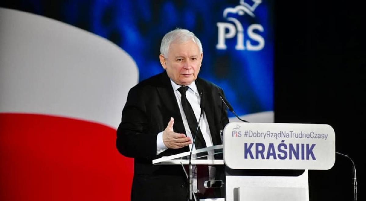 Prezes PiS o wyborach 2023: stawką jest polityka społeczna i gospodarcza