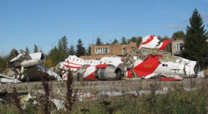 Symulacja katastrofy w Smoleńsku: Tu 154M wykonał półobrót