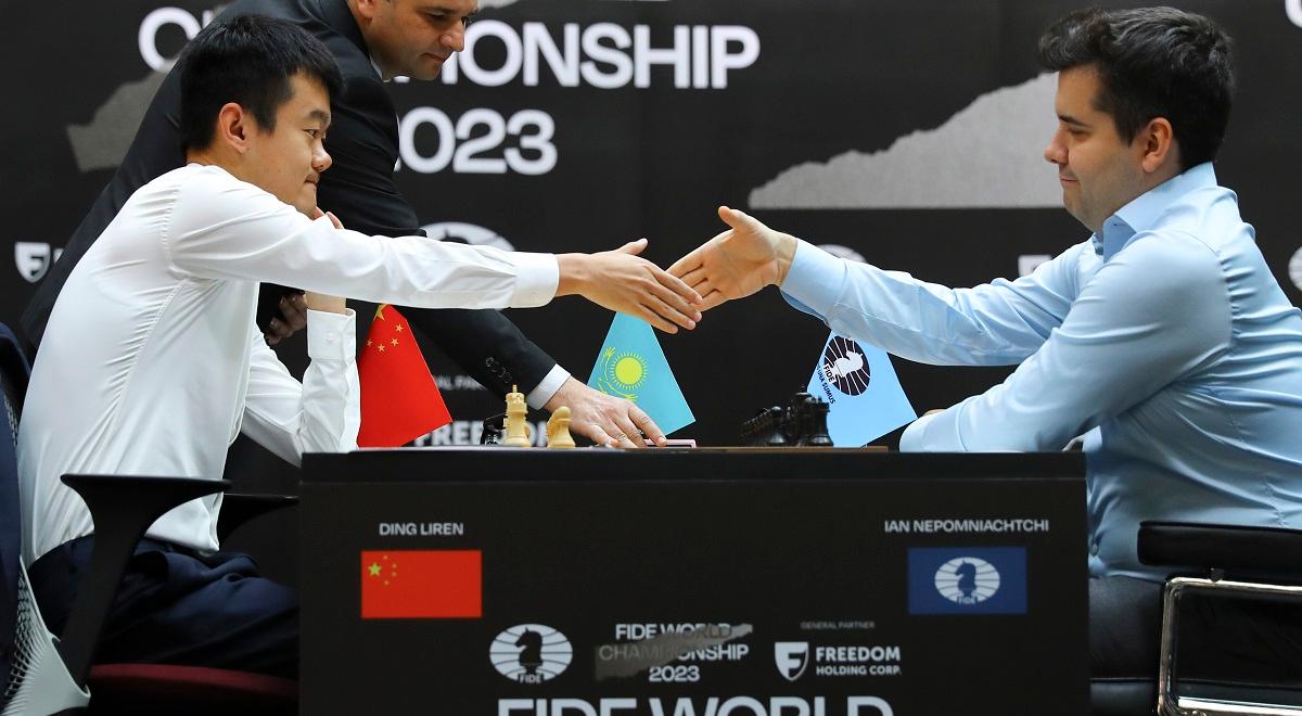 Chińczyk Ding Liren mistrzem świata w szachach. Jan Niepomniaszczij pokonany