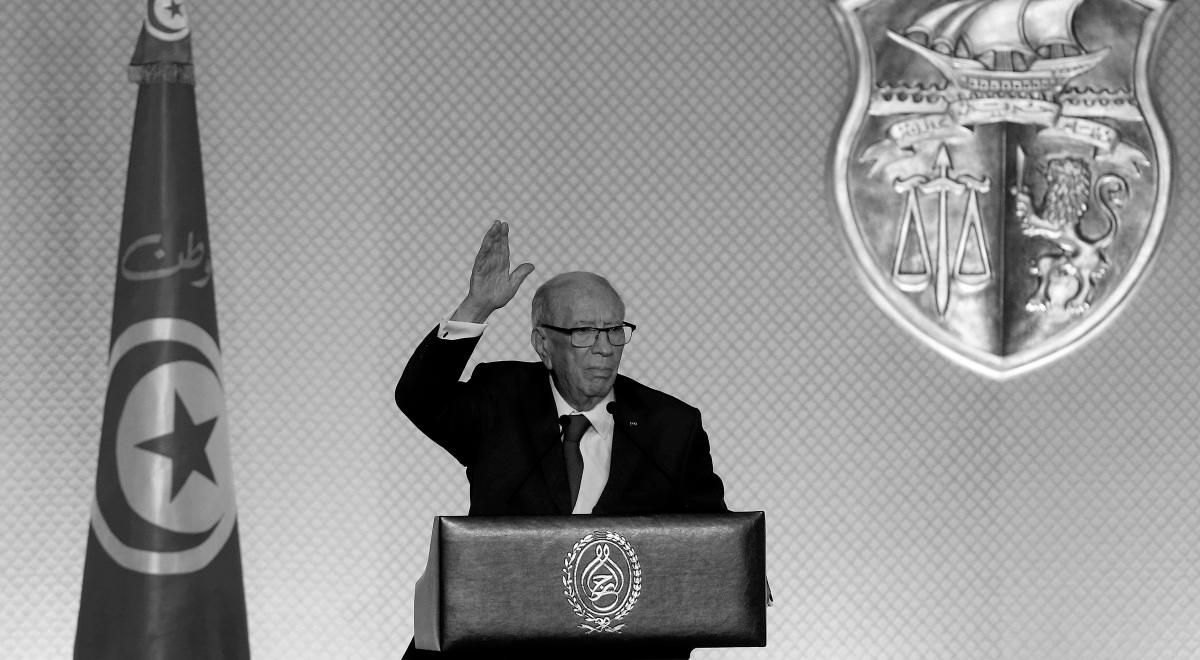 Zmarł pierwszy demokratycznie wybrany prezydent Tunezji Bedżi Kaid Essebsi