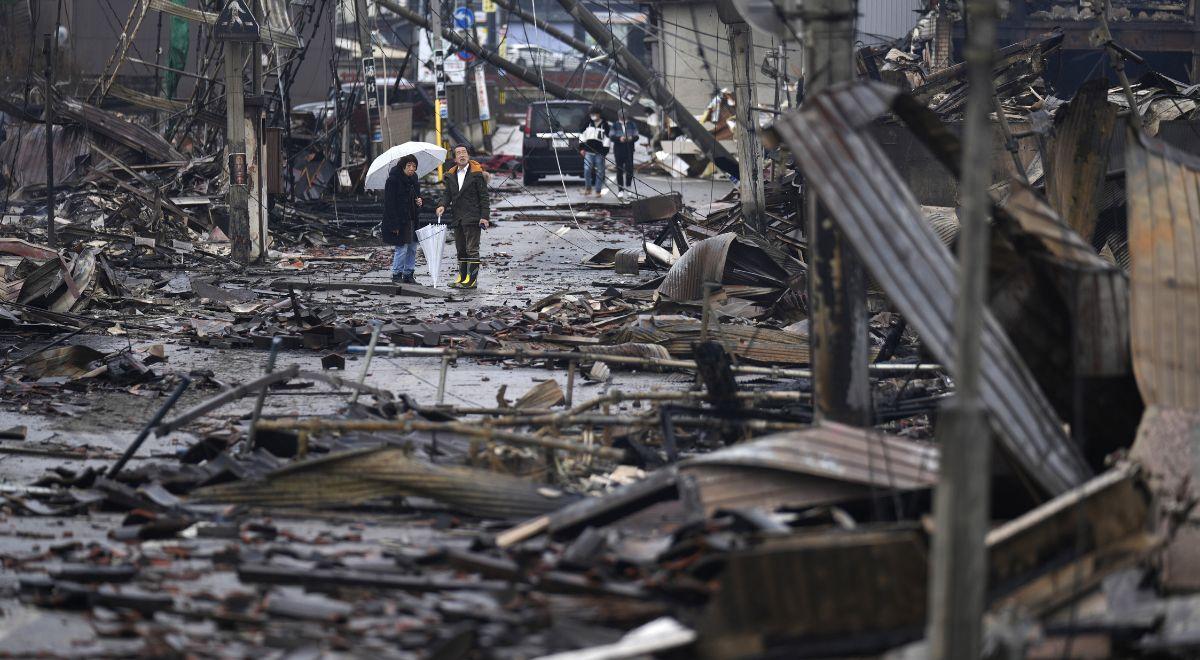 Trzęsienie ziemi w Japonii. Trzeci dzień poszukiwań ofiar kataklizmu