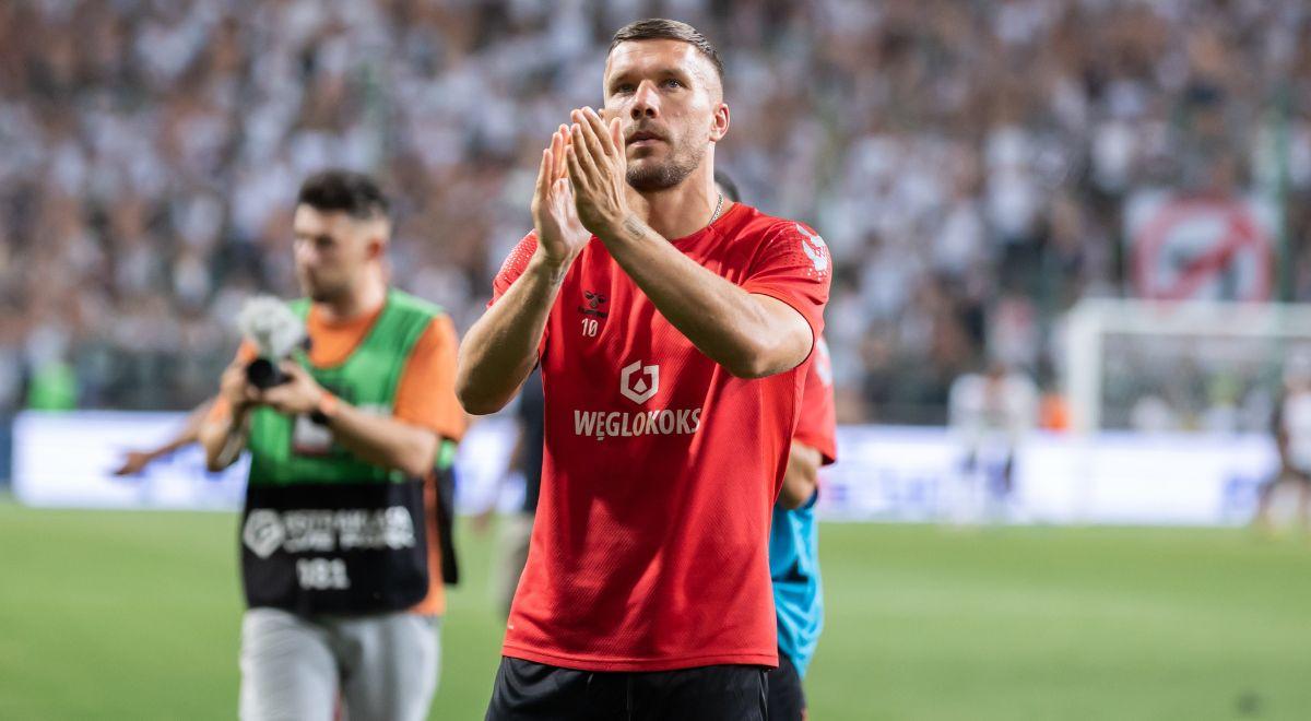 Ekstraklasa: wyjaśniona przyszłość Lukasa Podolskiego! Prezes Górnika Zabrze zabrał głos