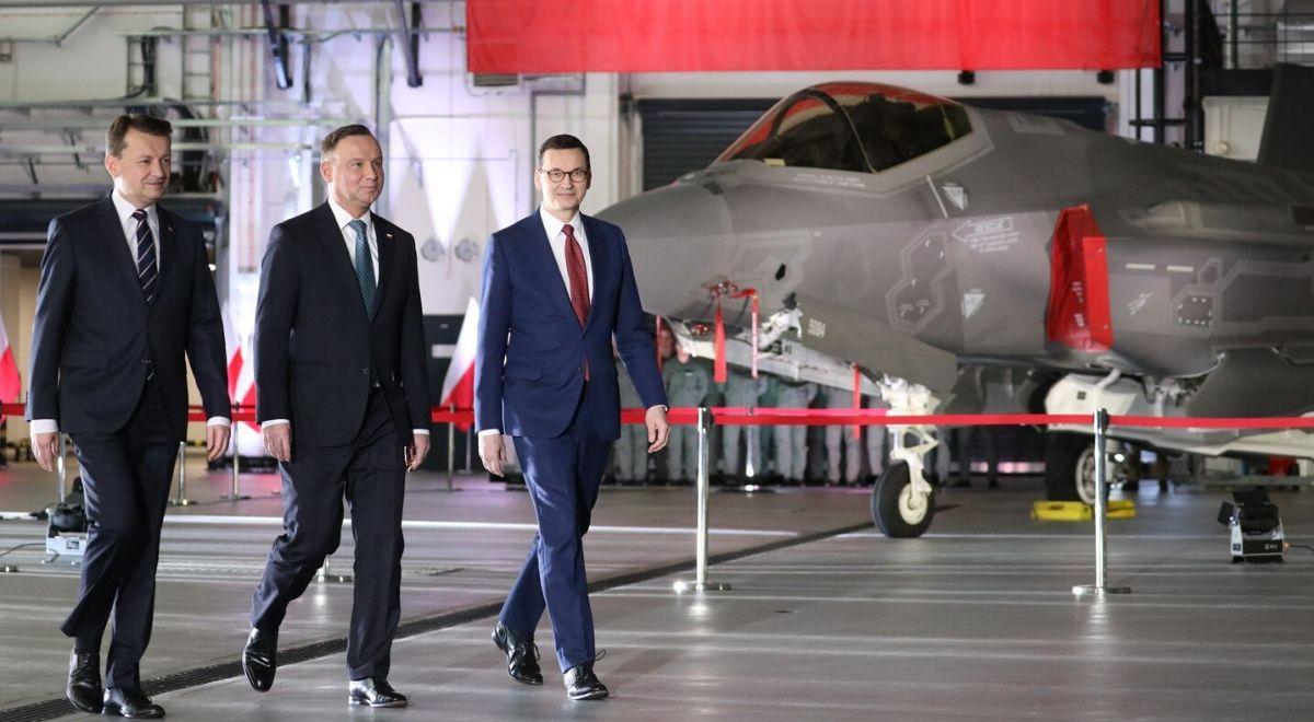 "Wielki dzień dla lotnictwa". Polska podpisała umowę na zakup samolotów F-35