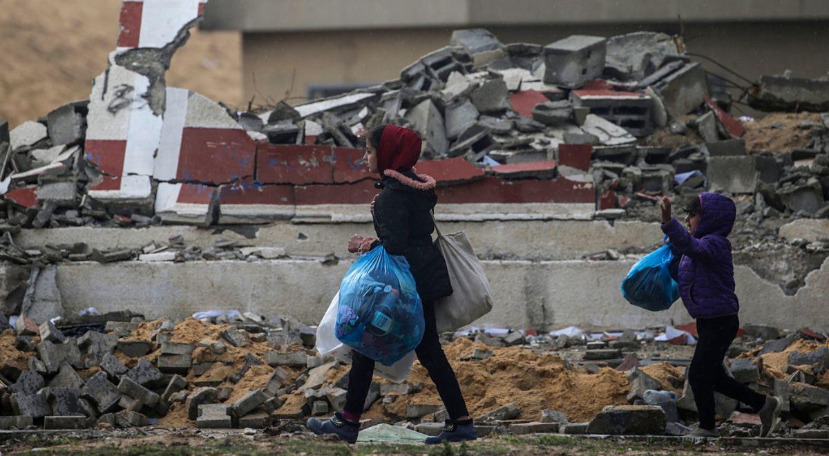 ONZ: 30 proc. budynków w Strefie Gazy zniszczonych. Ich odbudowa może potrwać nawet 70 lat