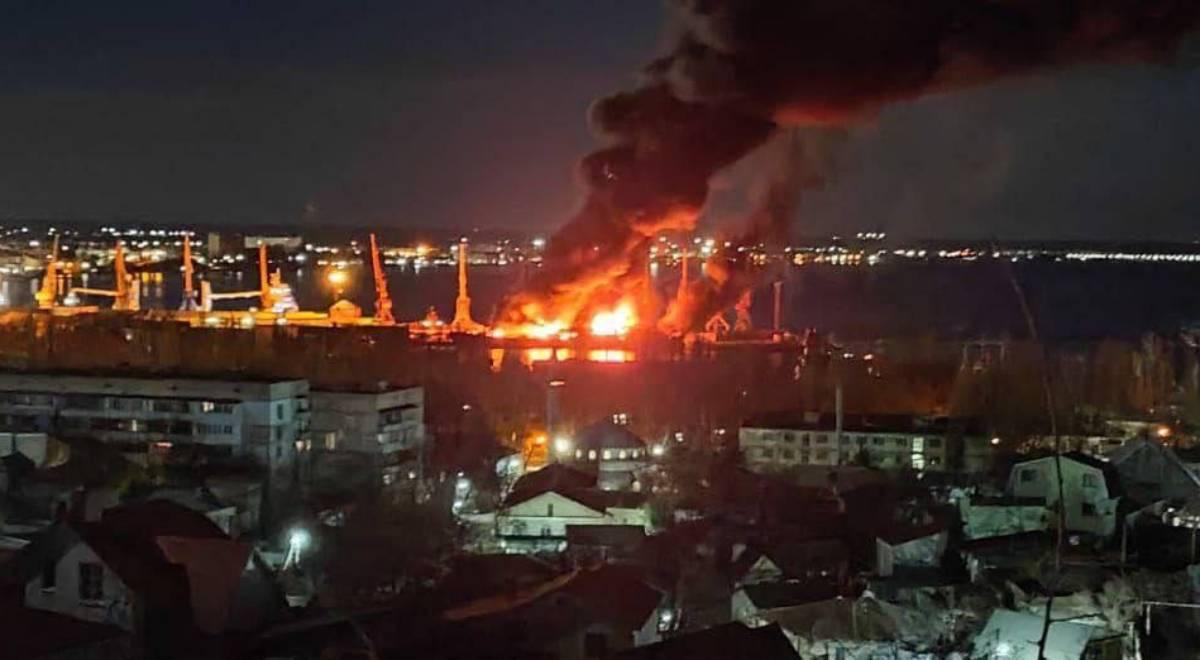 Nocny atak Ukrainy na terytorium Rosji i okupowany Sewastopol. Nowe informacje