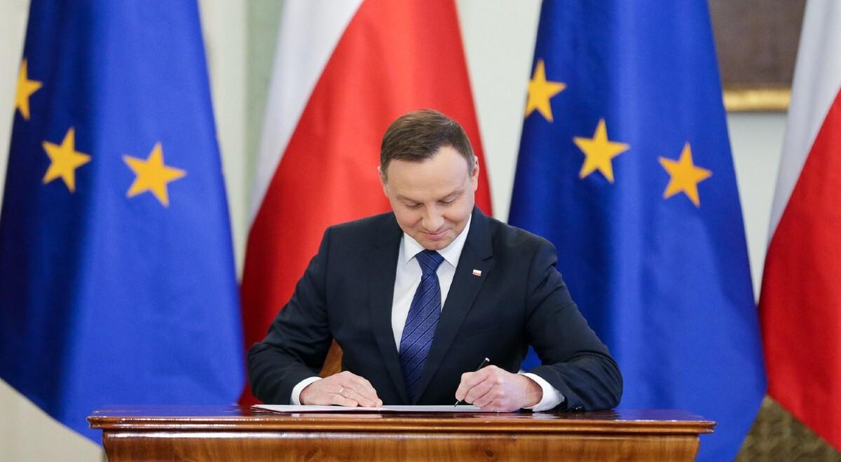 Nowelizacja ustawy o SN. Jest podpis prezydenta Andrzeja Dudy