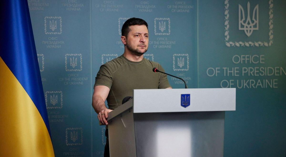 Wojna na Ukrainie. Prezydent Zełenski: niektórzy dawali nam trzy dni, a my wytrzymaliśmy już trzy miesiące