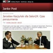 Opublikowano pierwszy w kampanii wywiad z Kaczyńskim