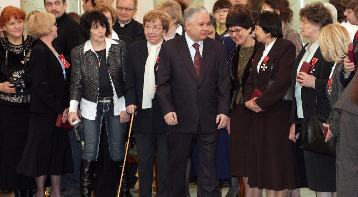 Działaczka "Solidarności": internowane kobiety pierwszy uhonorował Lech Kaczyński