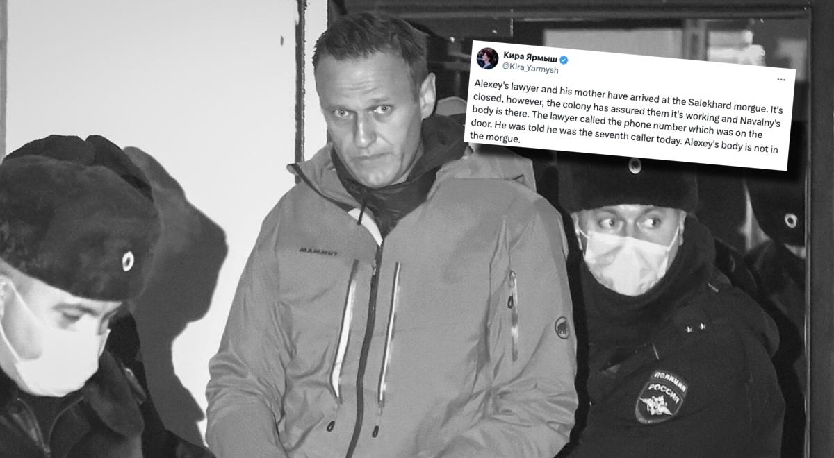 Matka Nawalnego przyjechała do kolonii karnej. Trwają poszukiwania zwłok
