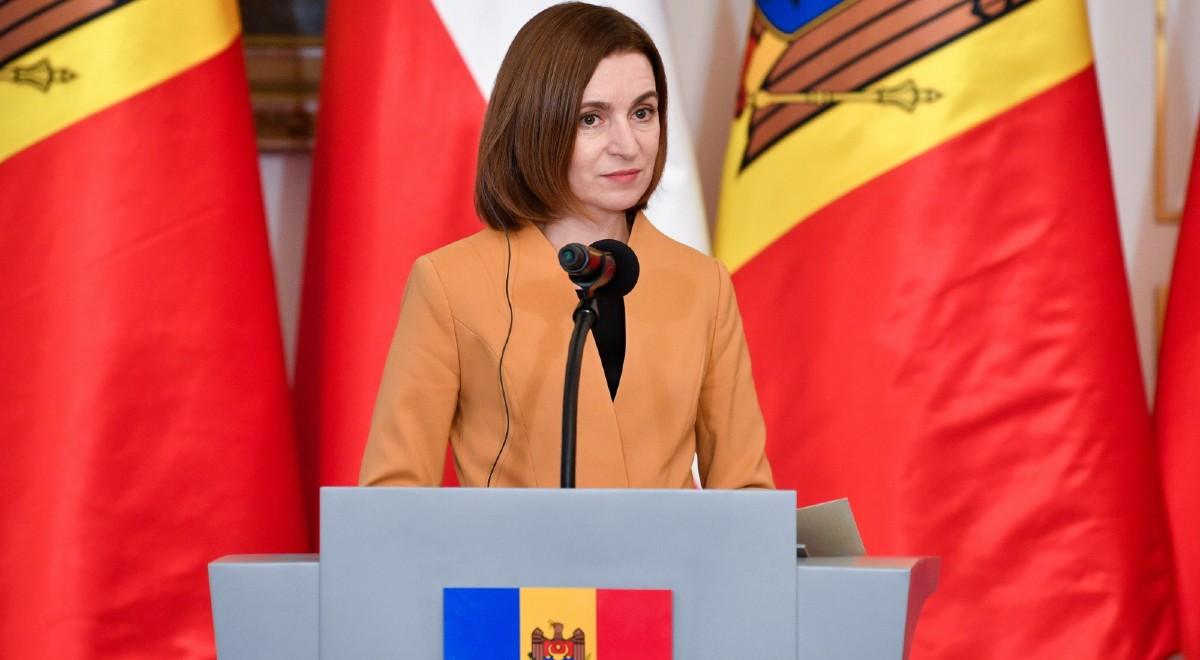 Prezydent Mołdawii dziękuje Polsce. "Musimy zjednoczyć wysiłki, by pokój zwyciężył"