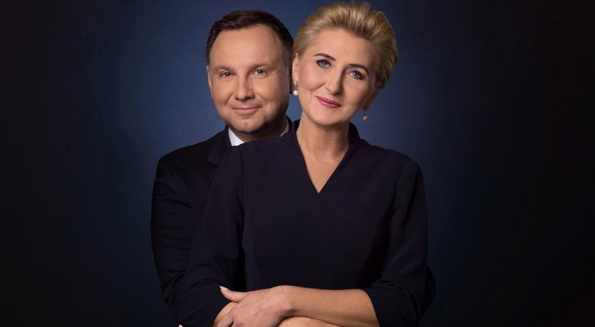 Prezydent Andrzej Duda pokazał walentynkowy film z żoną