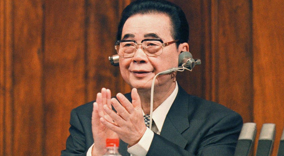 Chiny: zmarł były premier Li Peng, obwiniany za masakrę na Tiananmen
