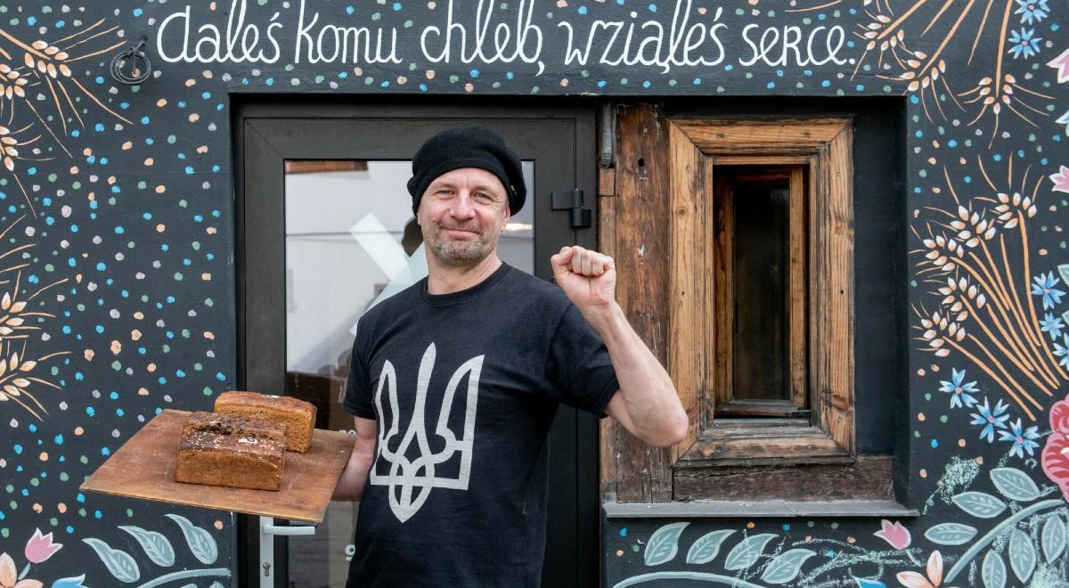 Niezwykła inicjatywa piekarza z Poznania. Uruchomił sklep w zniszczonej przez Rosjan Buczy