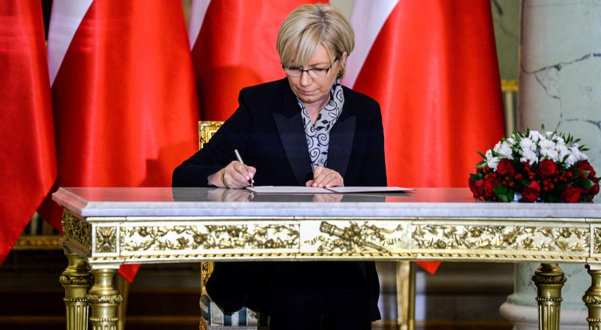 Prezydent Andrzej Duda odebrał ślubowanie od sędzi Trybunału Konstytucyjnego Julii Przyłębskiej