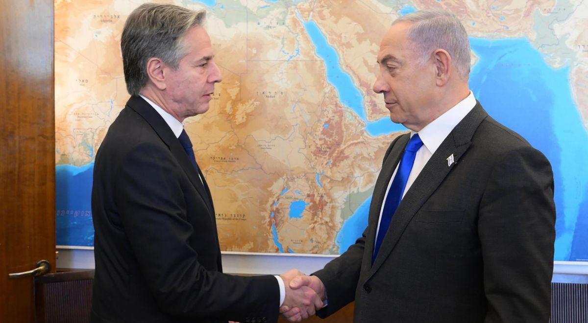 Blinken rozmawiał z Netanjahu. Ważą się losy zakładników Hamasu