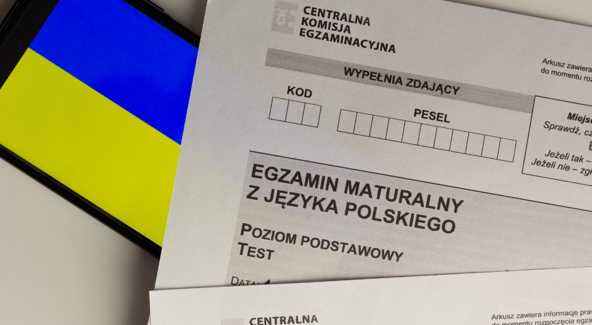 Matura 2022. MEiN: 47 uchodźców z Ukrainy będzie zdawać polską maturę