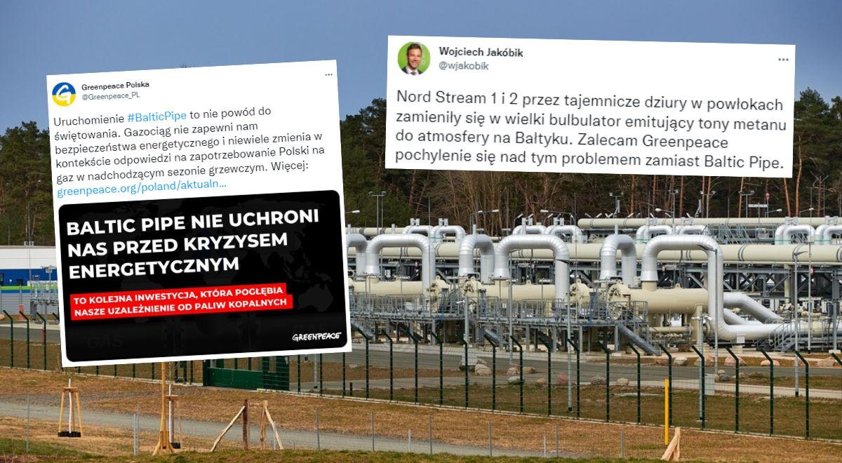 Tony metanu z Nord Stream wpadają do Bałtyku. Greenpeace tymczasem krytykuje… Baltic Pipe
