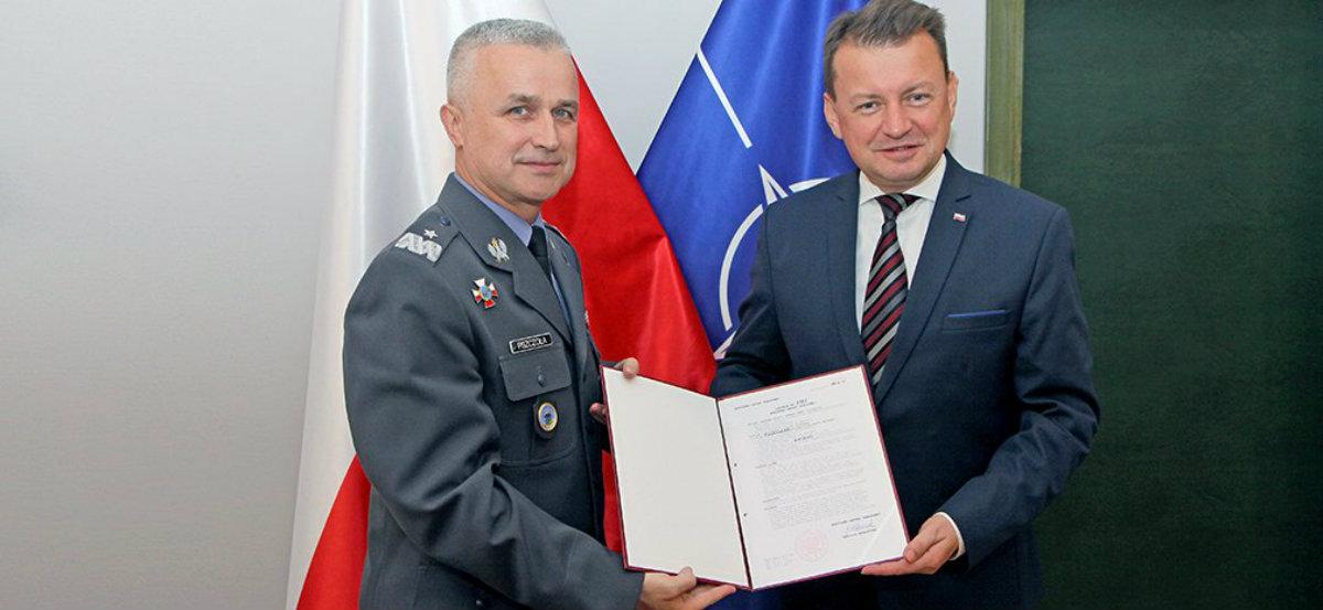 Gen. bryg. pil. Jacek Pszczoła nowym Inspektorem Sił Powietrznych