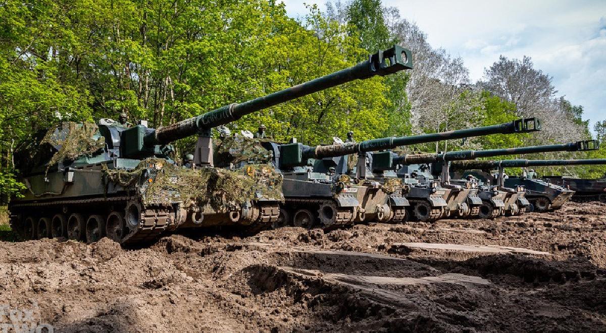 Polskie armatohaubice KRAB trafiły do ukraińskiej armii