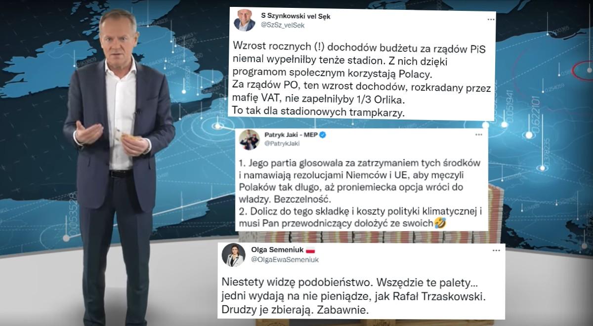 Politycy krytykują spot Tuska. "Zdrajca mówi o patriotyzmie, jego partia głosowała za wstrzymaniem środków"