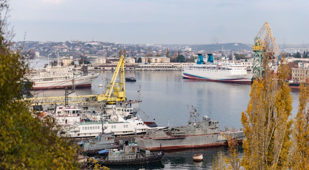 Brytyjski wywiad: Rosja wzmacnia obronę bazy w Sewastopolu. Używa do tego... delfinów