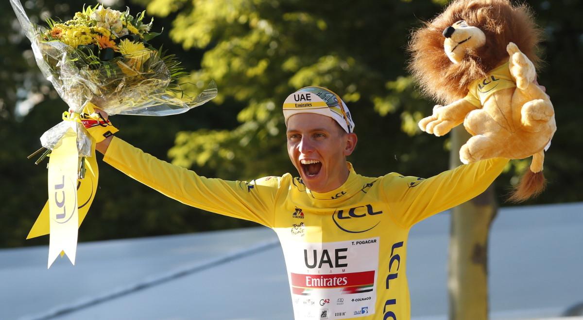 Tour de France: Pogacar zwycięzcą "Wielkiej Pętli" po raz drugi. Ostatni etap dla van Aerta 