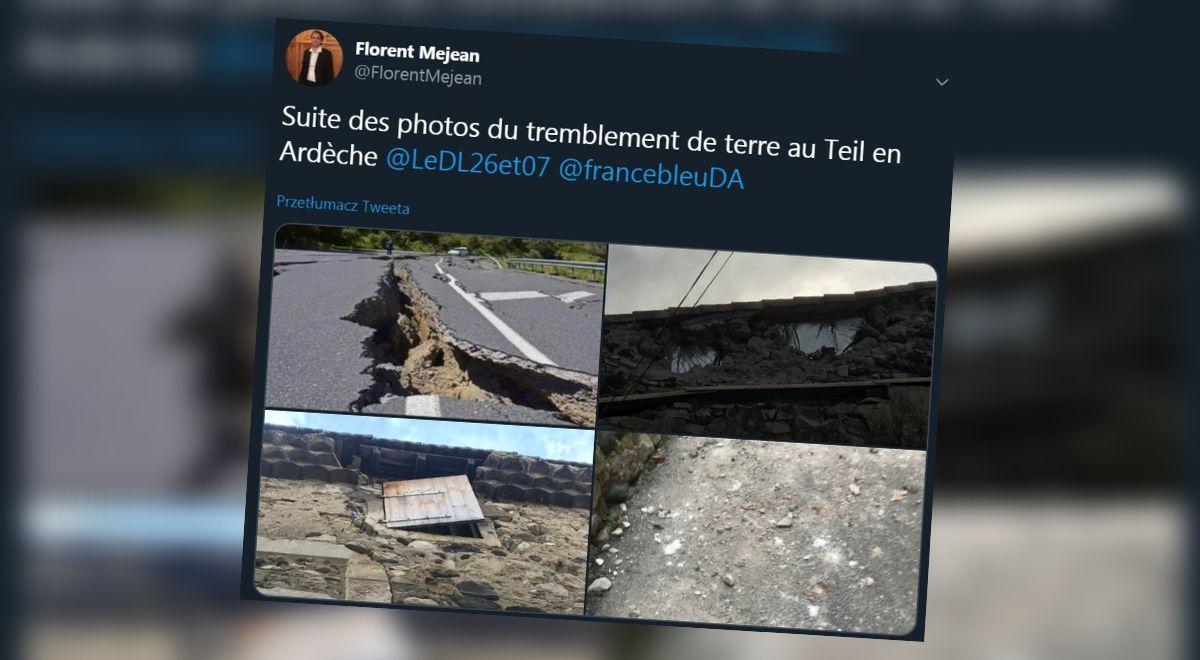 Francja: silne trzęsienie ziemi na południowym wschodzie kraju. Są ranni