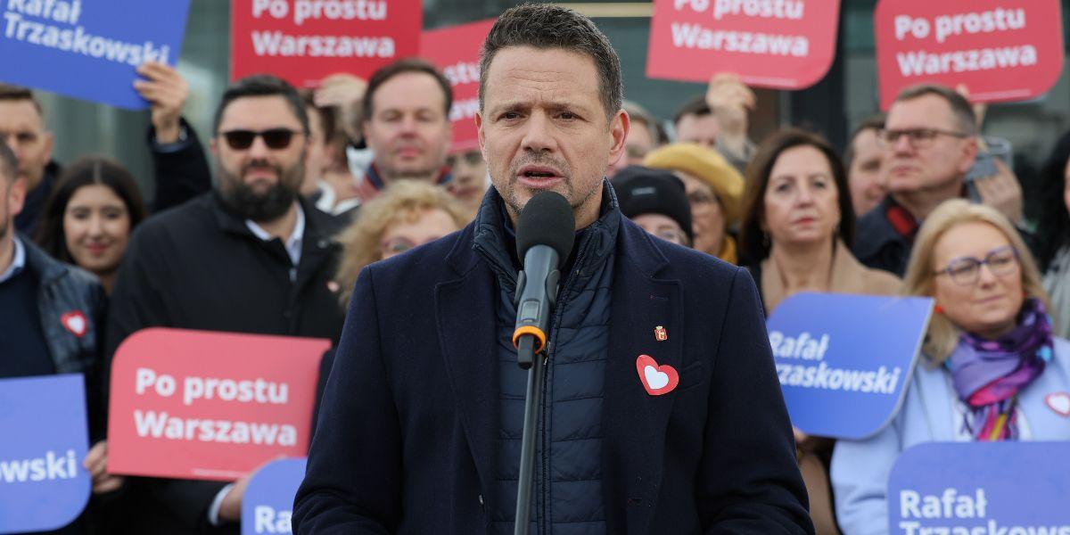 Wybory samorządowe. Rafał Trzaskowski ogłosił hasło swojej kampanii wyborczej