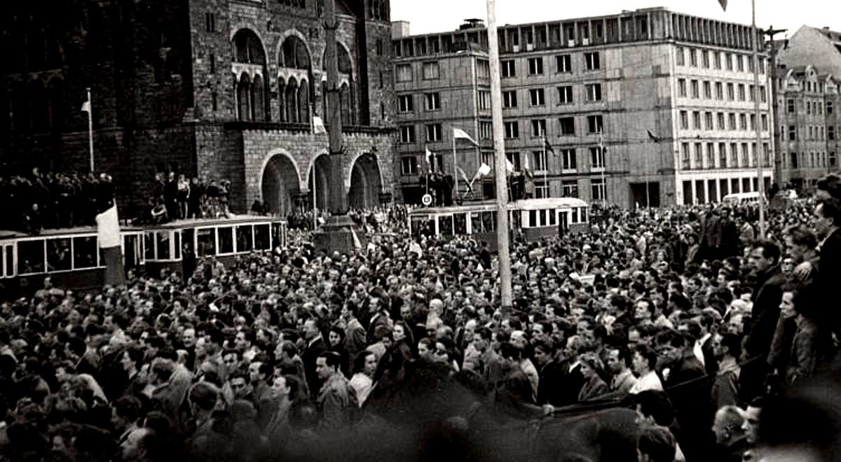 Rocznica Poznańskiego Czerwca '56. Prezydent i premier wspominają bohaterów. "Wspólnie pochylamy głowy"