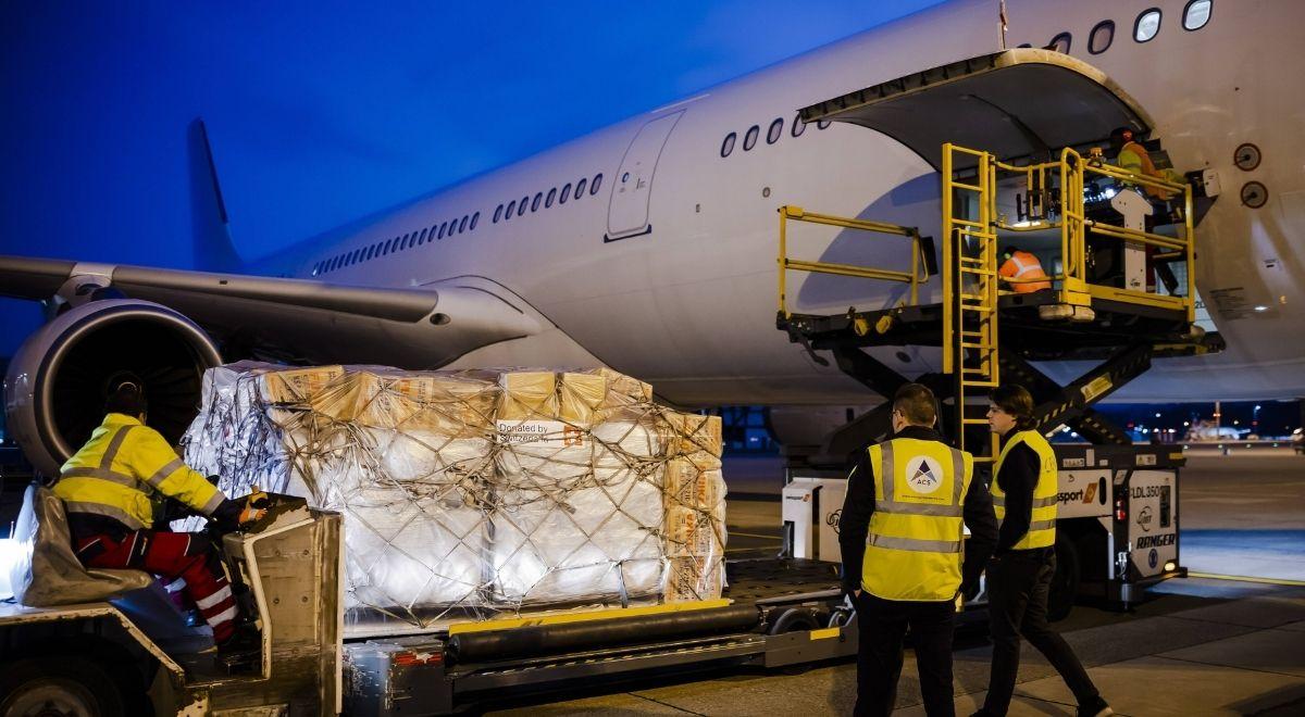 55 ton pomocy humanitarnej dla Ukrainy. "Francja będzie pomagać, dopóki będzie to potrzebne"