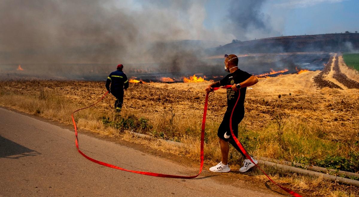 Stan zagrożenia na Rodos odwołany. Większość pożarów w Grecji jest już pod kontrolą