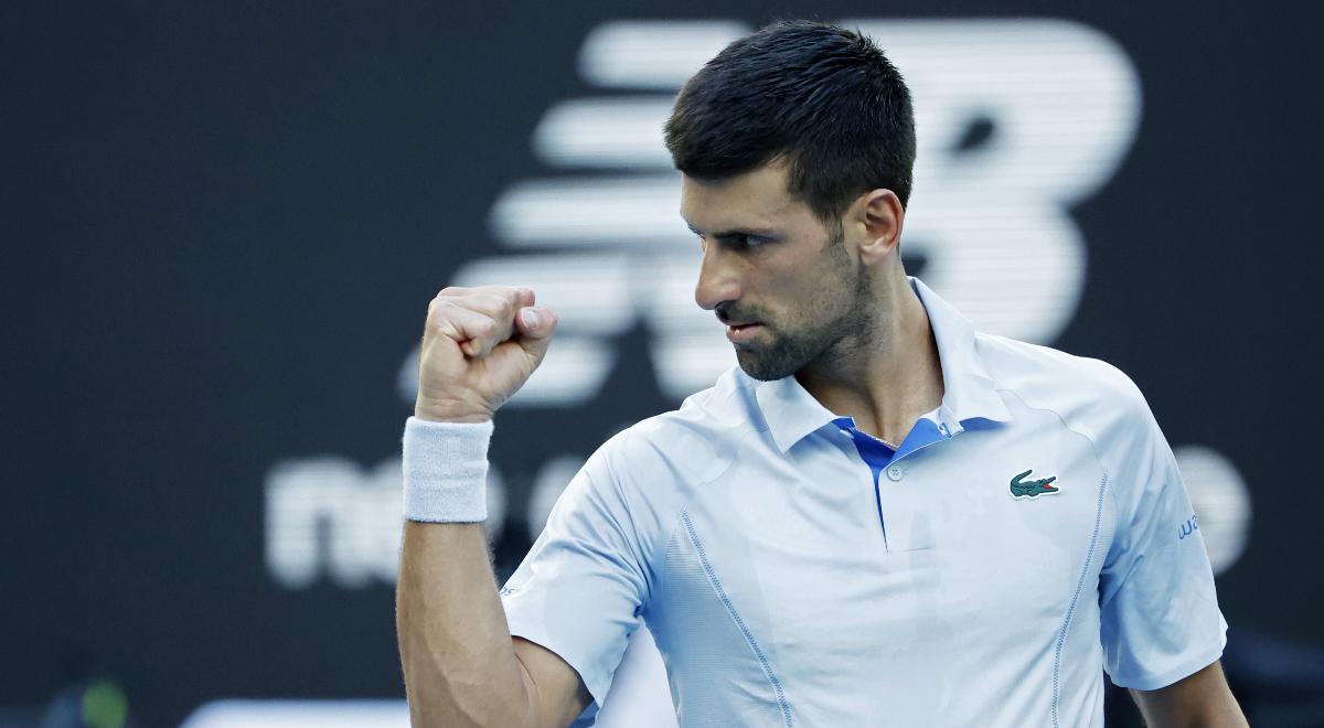 Australian Open: mistrz w półfinale. Novak Djoković kontynuuje serię zwycięstw
