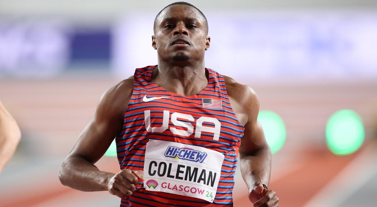 Glasgow 2024. Christian Coleman wygrał walkę sprinterów. Emocjonujący finał biegu na 60 metrów