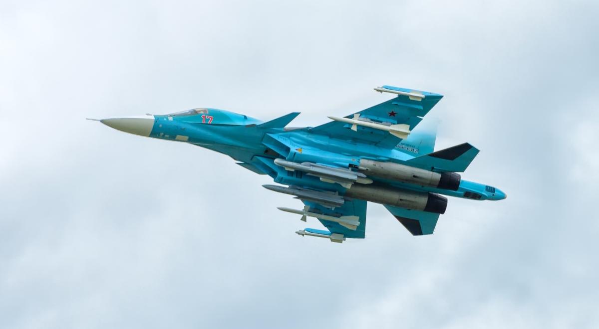 Rosjanin podpalił samolot Su-34. Trafił do aresztu, grozi mu 20 lat więzienia