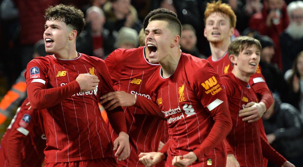 Puchar Anglii: młodzież Liverpoolu dała radę. "The Reds" w 1/8 finału 