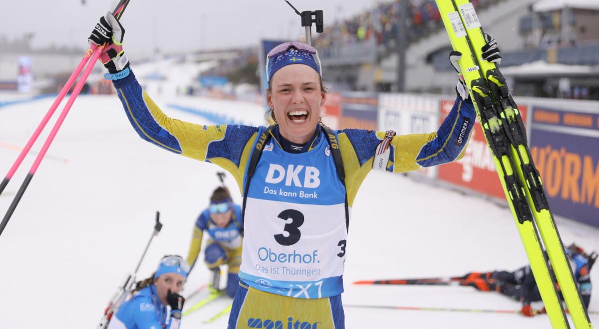 MŚ w biathlonie: Hanna Oeberg najlepsza w ostatniej konkurencji mistrzostw 