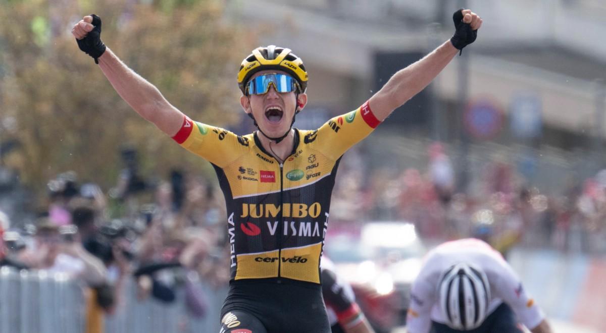 Giro d'Italia: Bouwman najszybszy na mecie siódmego etapu w Potenzie. Lopez nadal liderem
