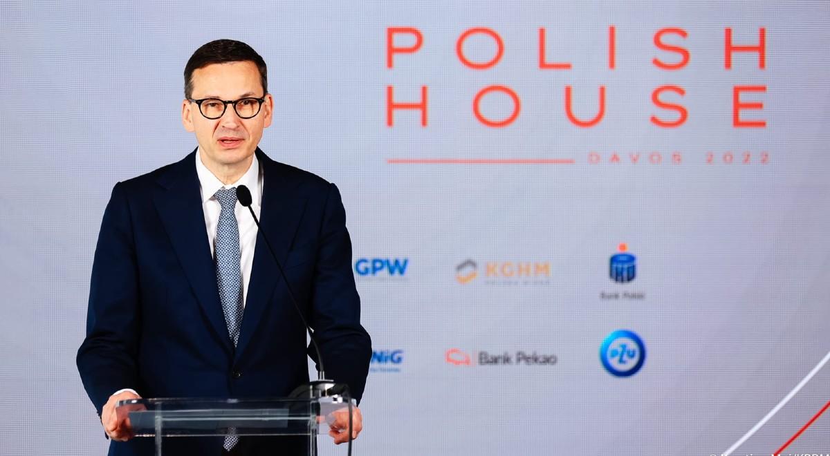 Premier Morawiecki w Davos: w najbliższych latach w Polsce recesja nie powinna nastąpić