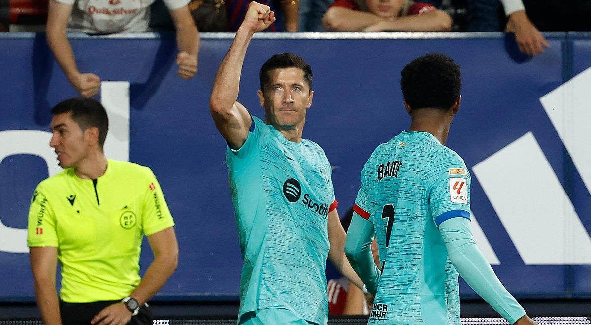La Liga: Robert Lewandowski ratuje Barcelonę. Gol Polaka dał zwycięstwo na trudnym terenie