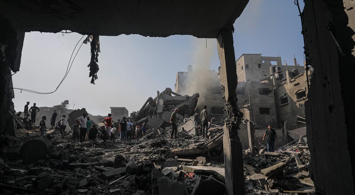 "Brakuje słów, by opisać horror rozgrywający się w Strefie Gazy". Szef WHO apeluje o zawieszenie broni