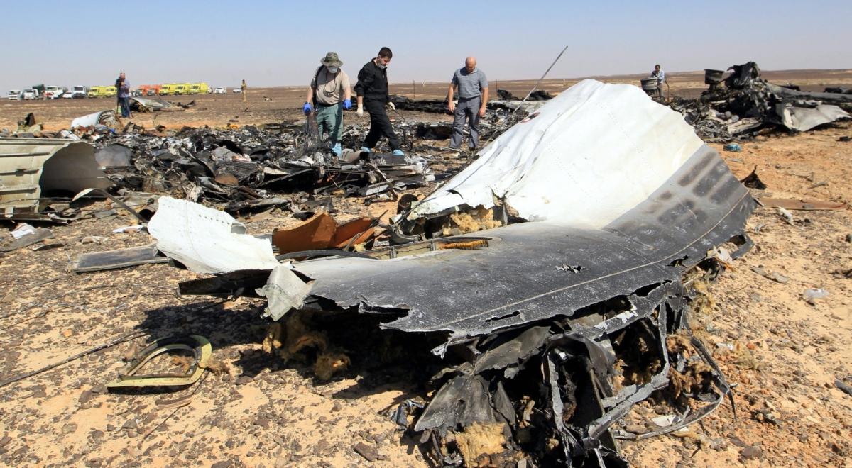 Katastrofa Airbusa A321. Rosyjskie media: bomba wybuchła na pokładzie samolotu