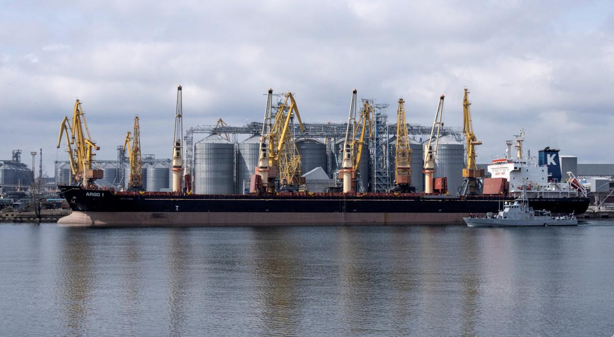 Korytarz humanitarny przez Morze Czarne działa. Z Odessy wyruszył kolejny statek