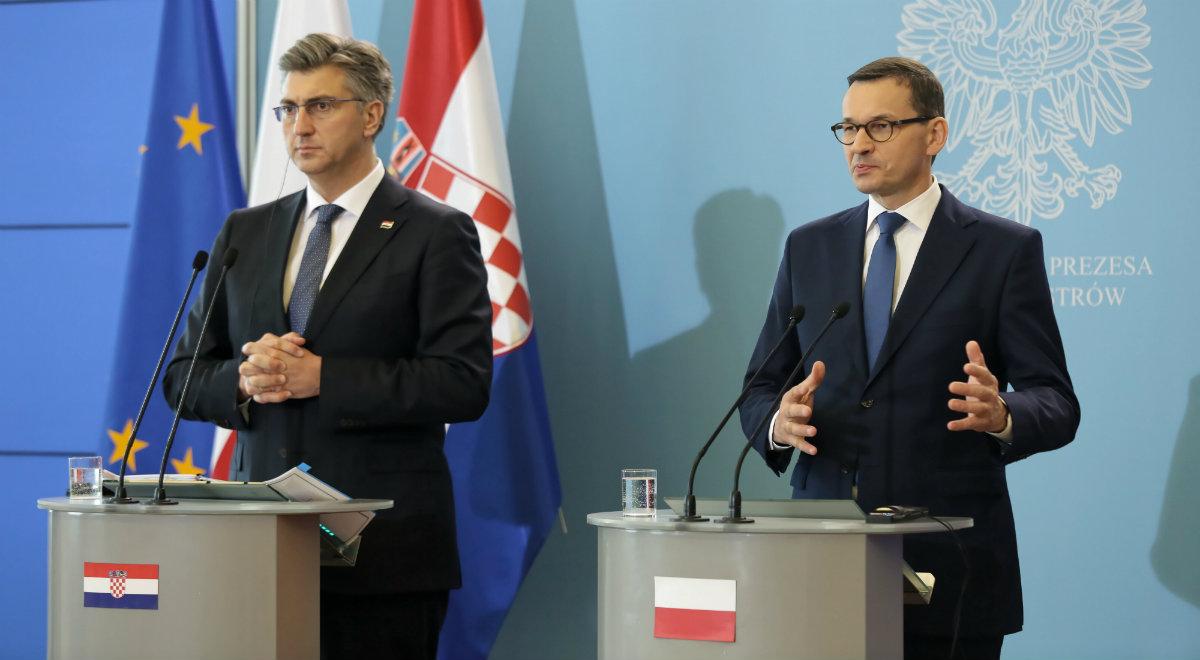 Premier: we wspólnym interesie Polski i Chorwacji m.in. wypracowanie dobrego budżetu UE