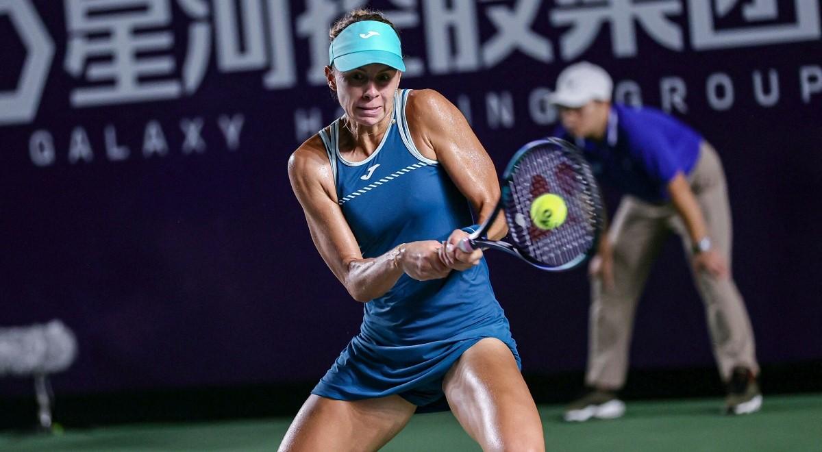 WTA Doha: finalistka Australian Open zatrzymała Magdę Linette. Polka postraszyła Zheng